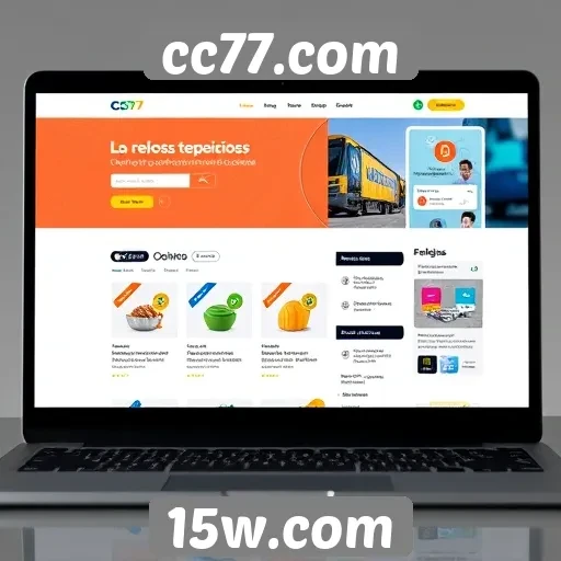 Recursos de usabilidade que destacam o cc77.com entre concorrentes